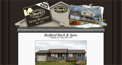Desktop Screenshot of buckhomes.ca